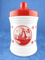 Melkglazen voorraadpot, Verzenden, Gebruikt