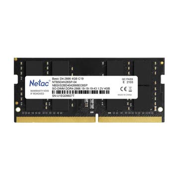 Netac 4GB DDR4 Laptopgeheugen – 2666 MHz SODIMM |, Ophalen of Verzenden, Nieuw