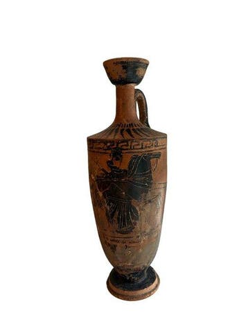 Oud-Grieks Terracotta TL-geteste Attische zwartfigurige