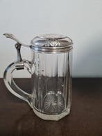 art deco - Bierpul - .800 zilver - Bier Zilver 800, Antiek en Kunst