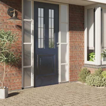 vidaXL Raamfolie statisch 45x500 cm PVC matgrijs, Verzenden, Nieuw