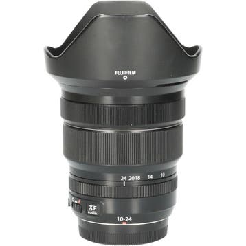 Tweedehands Fujifilm XF 10-24mm f/4.0 R OIS - Zwart CM7844, Ophalen of Verzenden, Gebruikt, Groothoeklens, Zoom