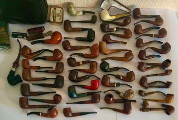Zonder minimumprijs - Pijp - Hout - (50), Nieuw