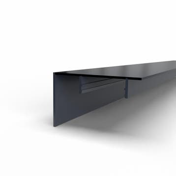 Afdekkap vrijstaande plaatsing - Wit (RAL 9010)-5000 mm-Antr, Doe-het-zelf en Verbouw, Metalen, Ophalen of Verzenden, Nieuw