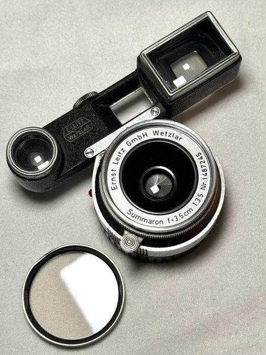 Leitz Summaron f=3.5cm 1:3.5 Nr.1487245 Cameralens, Verzamelen, Fotografica en Filmapparatuur