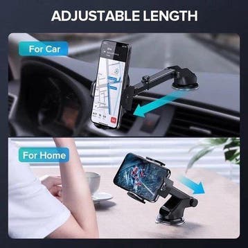 Telefoonhouder auto – Zuignap Sunction Cup – Verstelbare, Ophalen of Verzenden, Nieuw