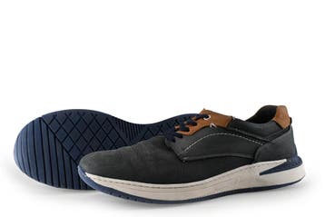 Nelson Veterschoenen in maat 44 Blauw, Gedragen, Veterschoenen, Nelson, Verzenden