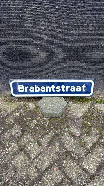 Brabantstraat – Nederlands straatnaambord – Blauw-wit –