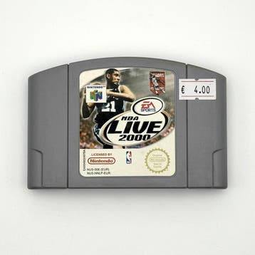 NBA Live 2000 - Nintendo 64 N64 - PAL EUR - Cartridge Only, Ophalen of Verzenden, Zo goed als nieuw