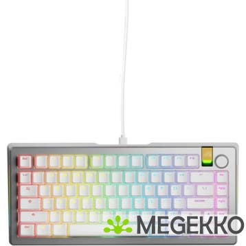 Glorious GMMK 3 PRO Hall Effect 75% Prebuilt Bedraad Zilver, Verzenden, Nieuw, Glorious
