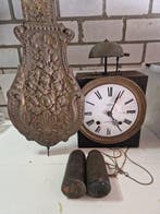 Comtoise klok - Antiek Hout, Brons, Messing - 1920-1930 -, Antiek en Kunst