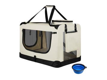 Veiling - Hondentransportbox XL opvouwbaar 81 x 56 x 58 cm b, Dieren en Toebehoren, Nieuw