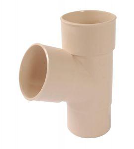 PVC-Ti T-stuk 67,5 graden mof-vse beige d100, Ophalen of Verzenden, Nieuw