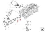Magneetventiel 11 36 7 560 462 BMW E81 E87 E46 E90 E60 N4..., Ophalen of Verzenden, Nieuw