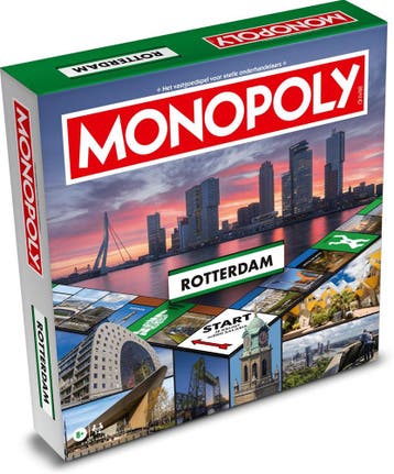 Monopoly - Rotterdam | Identity Games - Gezelschapsspellen, Hobby en Vrije tijd, Verzenden, Nieuw