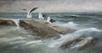 Europese school (XX) - Sentinels of the Tide, Antiek en Kunst, Kunst | Schilderijen | Klassiek