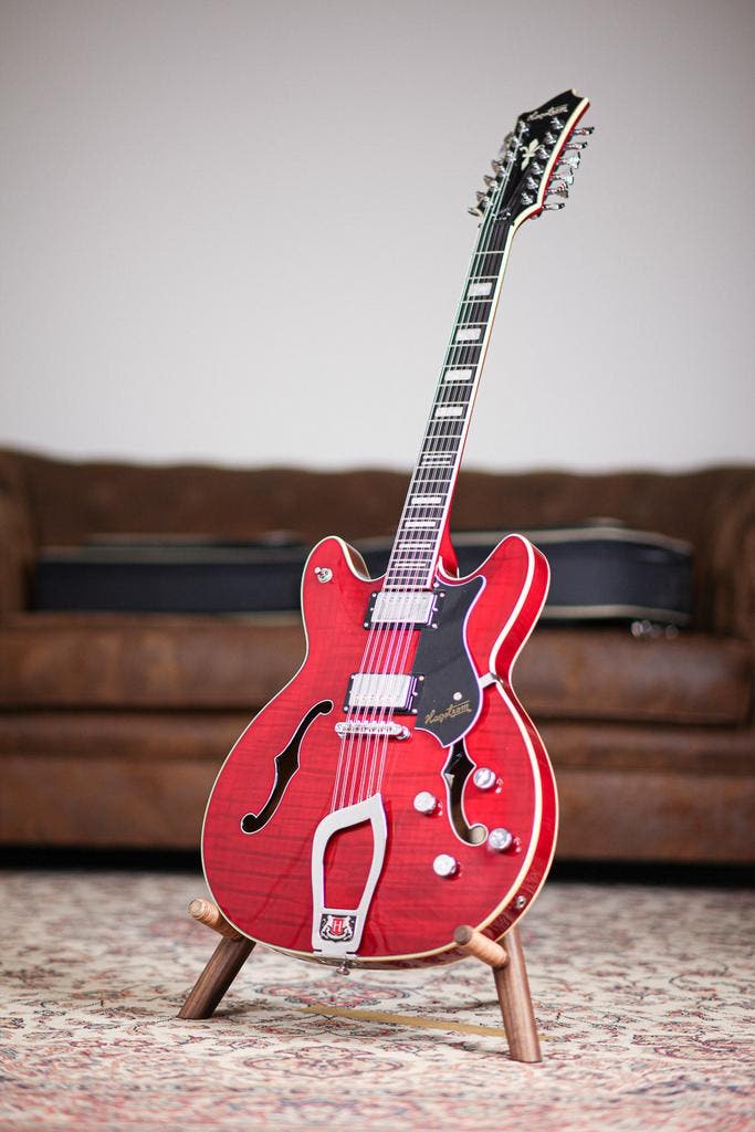 Hagstrom Viking Deluxe 12-String | Wild Cherry, Muziek en Instrumenten, Snaarinstrumenten | Gitaren | Elektrisch