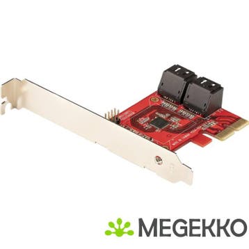StarTech.com 4 Port SATA PCIe Kaart, PCI Express SATA, Verzenden, Nieuw, Startech
