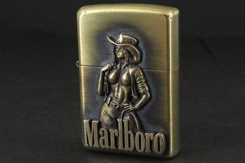 Zippo - Sexy Girl - Zakaansteker - Metaal, Verzamelen, Nieuw
