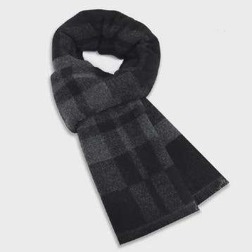 Luxe Wollen Plaid Sjaal voor Heren - Warm & Stijlvol, Verzenden, Nieuw
