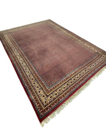 Groot Perzisch tapijt Mir 350x250 wollen vloerkleed, Groot perisch tapijt wollen vloerkleed mir handgeknoopt, Bruin, 200 cm of meer