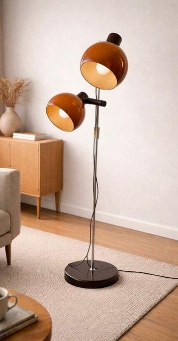 Staande lamp - acryl - Space Age-lamp uit de jaren zestig en, Antiek en Kunst