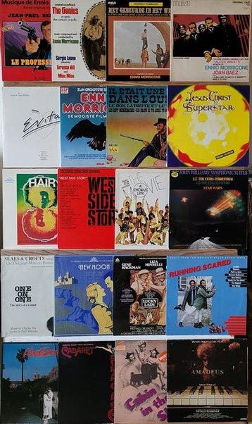 Ennio Morricone etc. 23 beautiful Soundtracks - 2 x LP Album, Nieuw in verpakking