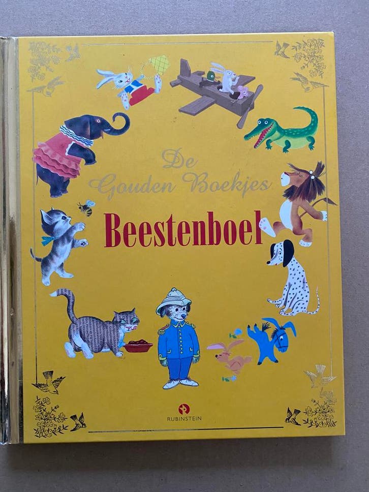 Gouden Boekjes - Beestenboel - in nieuwstaat, Boeken, Kinderboeken | Kleuters, Fictie algemeen, 5 of 6 jaar, Zo goed als nieuw