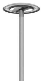 LED rond design lantaarnpaal armatuur VOCGTS-ON-TOP 50W, Nieuw