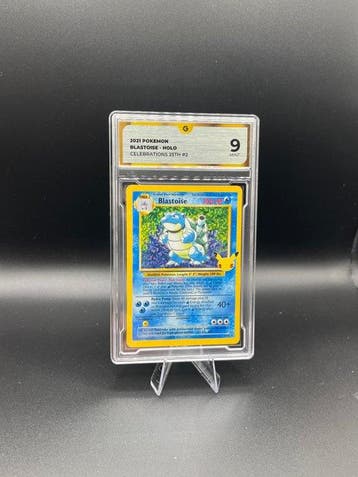 Pokémon - 1 Graded card - Blastoise 002 Foil, Promo card -, Nieuw
