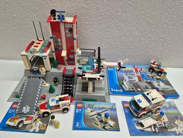 Lego Set - City - Ambulance hulpverleningspost 7892,, Nieuw