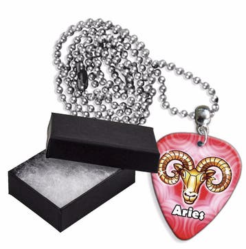 Ram plectrum ketting, sleutelhanger of oorbellen, Ophalen of Verzenden, Nieuw
