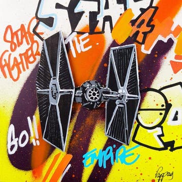 Pappay - Street art: Empire order T.I.E