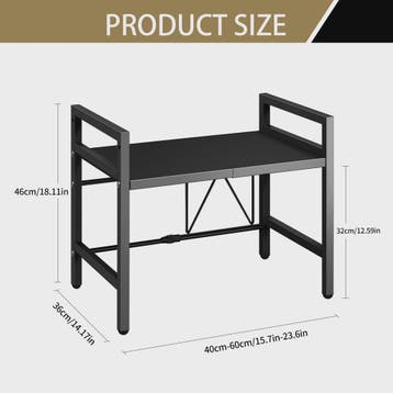 Uitschuifbare Magnetron Planken Organizer - 42-64cm - Vocht-, Verzenden, Nieuw