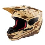 Alpinestars S-M5 Mineral Helm Ece 22.06 Donkerbruin, Verzenden, Nieuw met kaartje, Offroadhelm, Overige merken