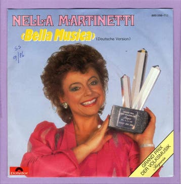 Nella Martinetti – Bella Musica (Duitse en Italiaanse Versie, Ophalen of Verzenden, Nieuw in verpakking