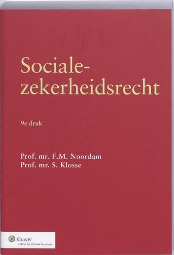 9789013046564 Socialezekerheidsrecht | Tweedehands, Verzenden, Zo goed als nieuw, Onbekend