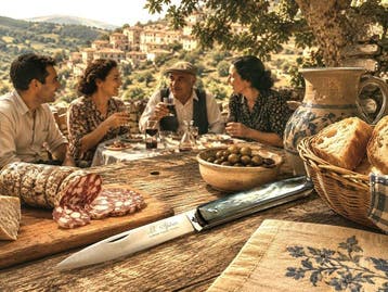 Fraraccio Coltello Lo Sfilato Molisano 20 cm Corno di Bue