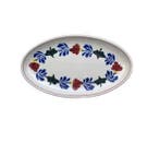 Boerenbont serveerschaaltje 13,5 x 24 cm (Huishouden), Huis en Inrichting, Keuken | Servies, Verzenden, Nieuw, Schaal of Schalen