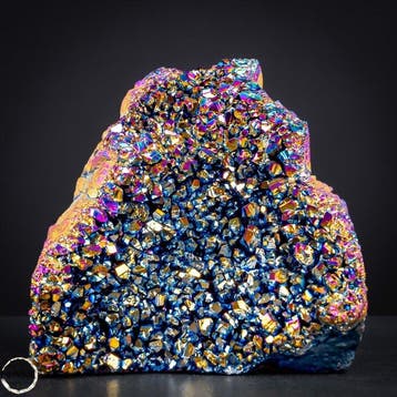 Zeldzame, prachtige Aura-amethist Geode- 881.81 g