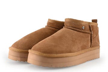Warmbat Boots in maat 38 Bruin, Kleding | Dames, Schoenen, Bruin, Verzenden, Overige typen, Zo goed als nieuw