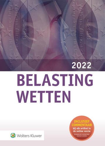 Belastingwetten   luxe editie 2022 9789013166644, Zo goed als nieuw
