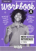 3 vwo / New Interface / Werkboek + totaallicentie, Verzenden, Zo goed als nieuw