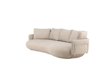 Stella - 4-Zitsbank - Beige - Jorn, Verzenden, Nieuw