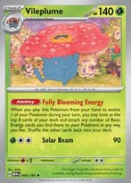 Vileplume 045/165 holo pokemon 151, Ophalen of Verzenden, Nieuw, Losse kaart, Foil
