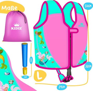 KIDIZ® Zwemvest voor kinderen - L - 5-9 jaar - Veiligheidsgo, Kleding | Heren, Badmode en Zwemkleding, Verzenden