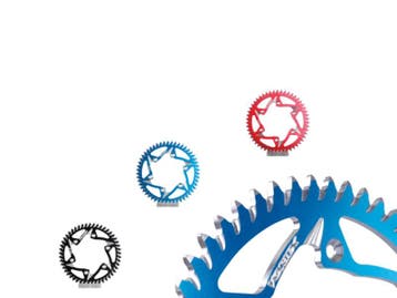 Vortex Racing Steel Rear Sprocket 525 45 Tooth- Black, Ophalen of Verzenden, Nieuw