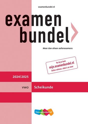 9789006373981 Examenbundel vwo Scheikunde 2024/2025, Boeken, Verzenden, Zo goed als nieuw, J.R. van der Vecht