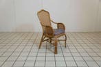 Rotan fauteuil met vlechtwerk rug, Ophalen of Verzenden, Nieuw