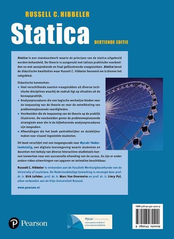 Statica 9789043030229 Russell Hibbeler, Verzenden, Gelezen, Russell Hibbeler